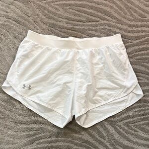 Under Armour Women's Athletic White Shorts